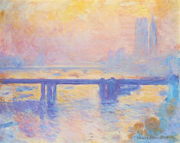Мост Чаринг-Кросс, 1903 - Клод Моне