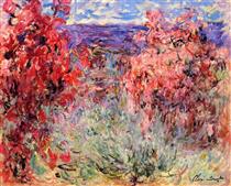The House Among the Roses - Claude Monet