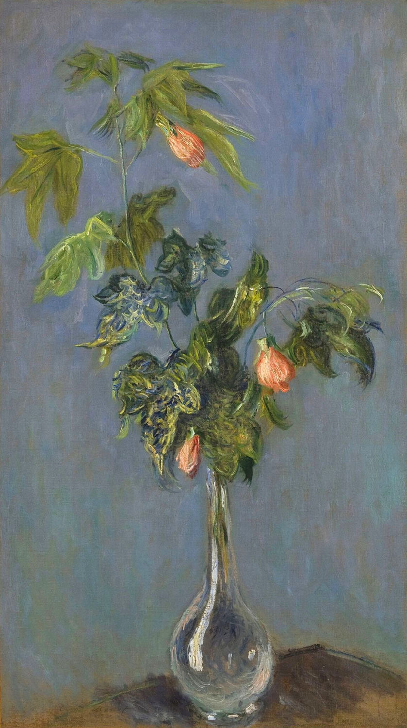 Flowers in a Vase, 1882 - Claude Monet - WikiArt.org