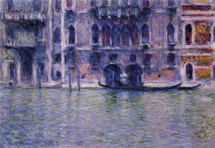 Palazzo da Mulla, 1908 - Claude Monet