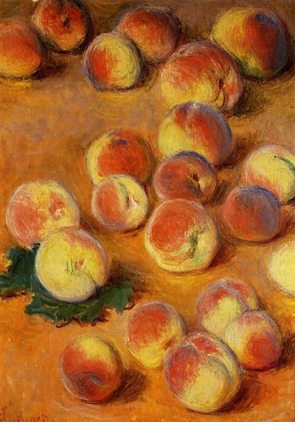 Персики, 1883 - Клод Моне
