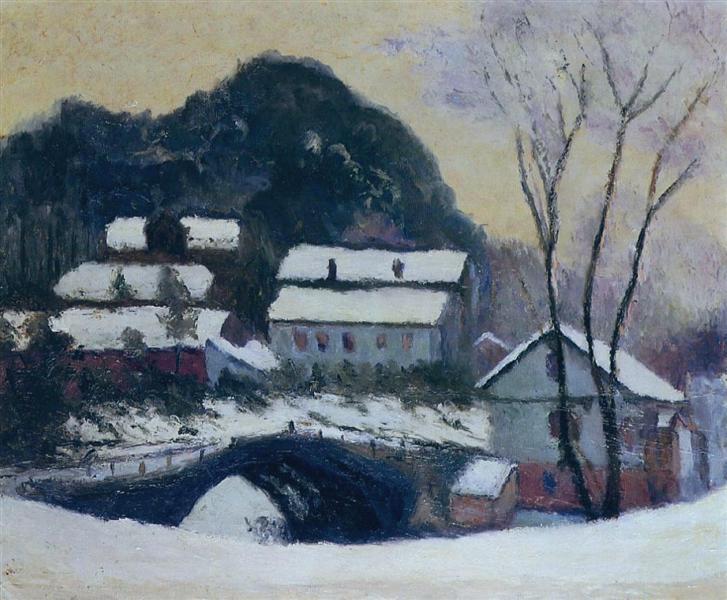 Сандвикен, Норвегия, 1895 - Клод Моне