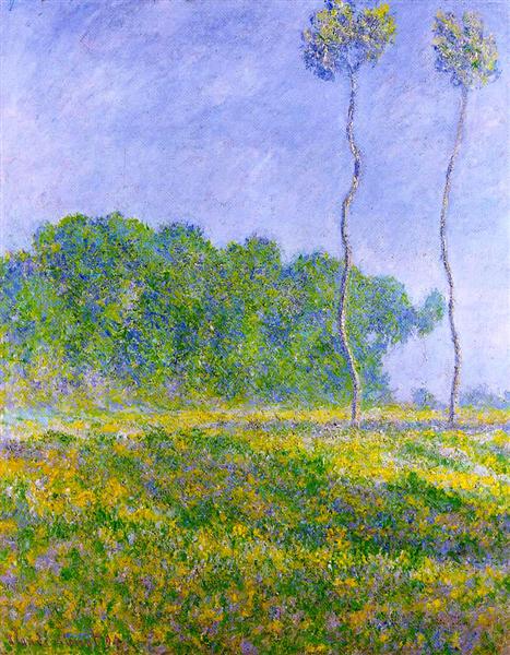 Spring Landscape, 1894 - 莫內