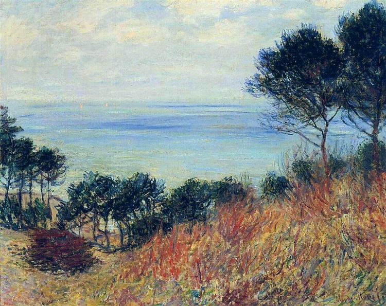 The Coast of Varengeville, 1882 - Claude Monet