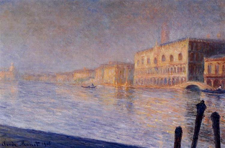 The Doges' Palace, 1908 - Claude Monet