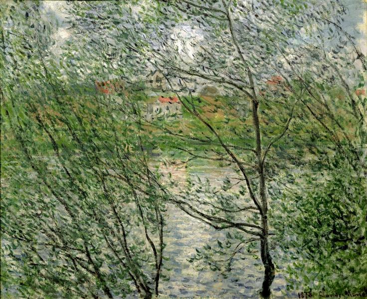 The Isle Grande-Jatte on the Siene, 1878 - Claude Monet
