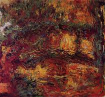 The Japanese Bridge at Giverny - Claude Monet