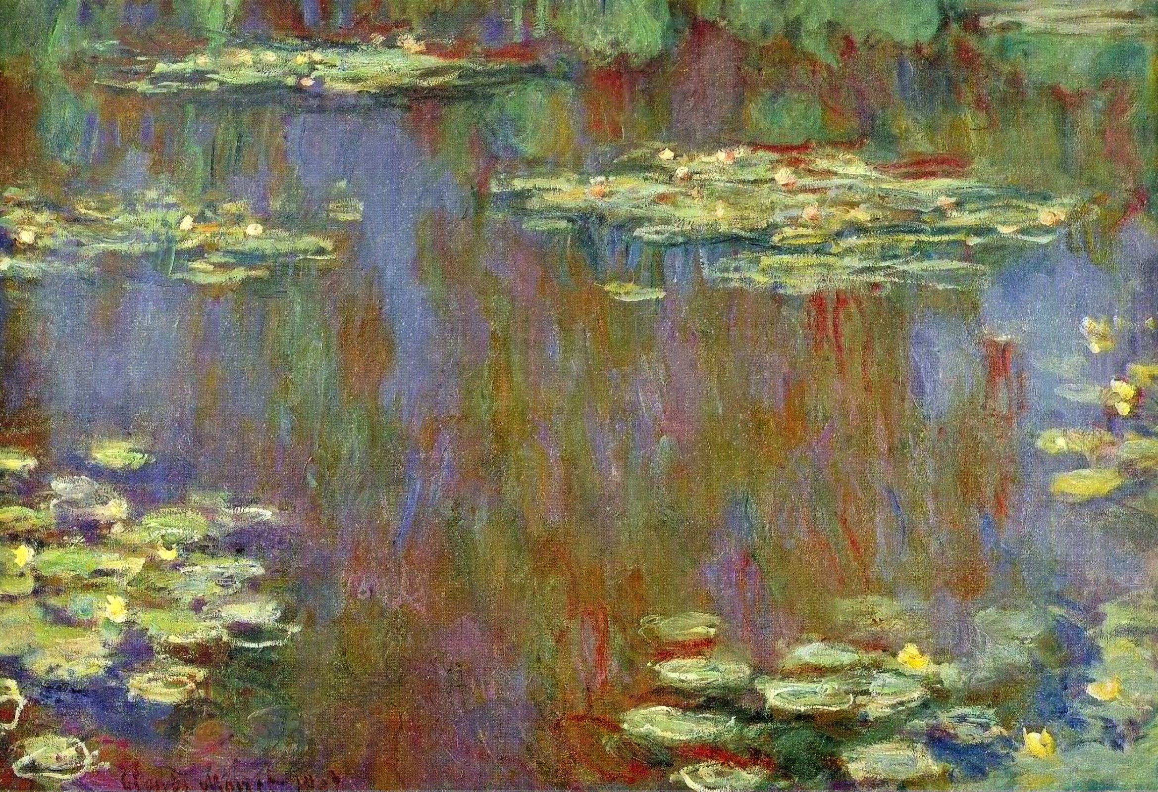 Water Lilies, 1906 - 1907 - Claude Monet - WikiArt.org