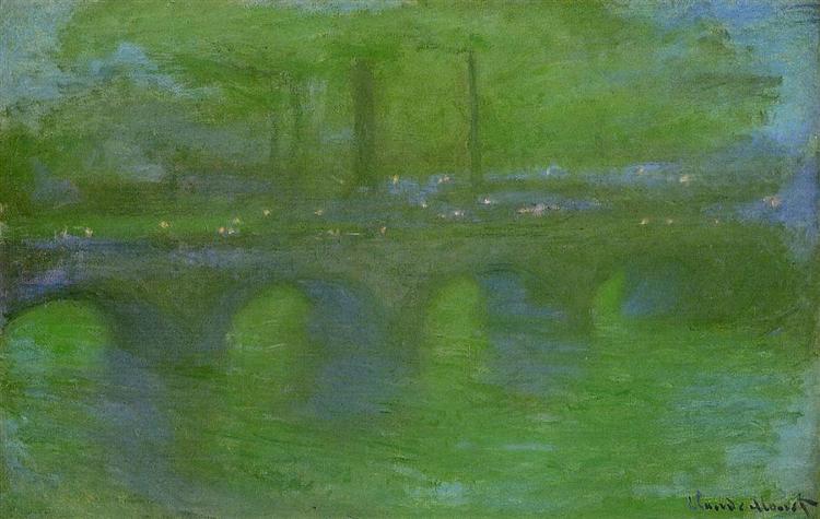 Waterloo Bridge, Dawn, 1899 - 1901 - Клод Моне