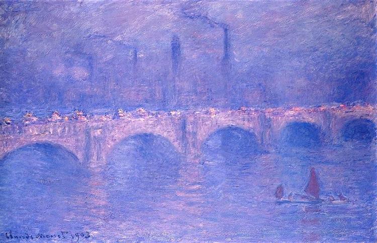 Waterloo Bridge, Hazy Sunshine, 1903 - Claude Monet