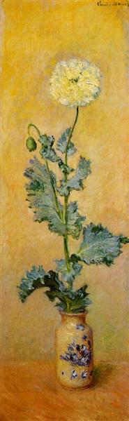 White Poppy, 1883 - Клод Моне