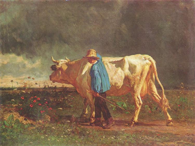 Herdsman, 1860 - 康斯坦·特魯瓦永