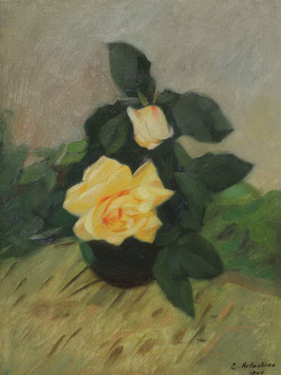 Small Bouquet of Roses, 1949 - Constantin Artachino