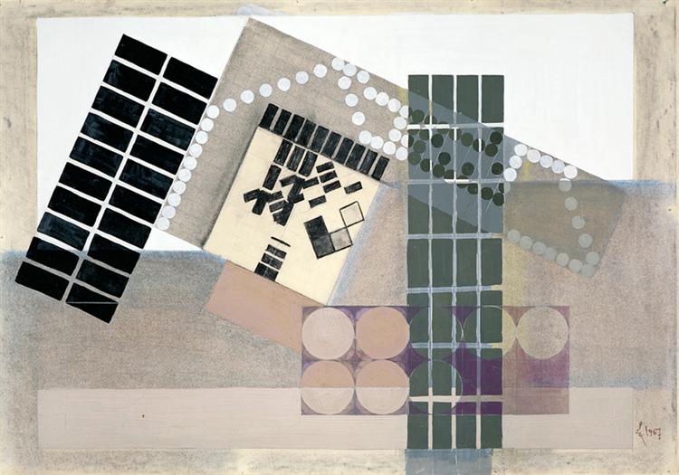 Superimposed Structures, 1967 - Constantin Flondor
