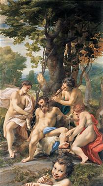 Allegory of the Vices - Antonio da Correggio