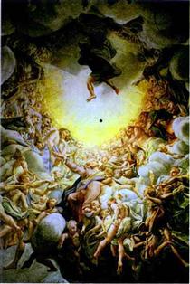 The Assumption of the Virgin (detail) - Correggio