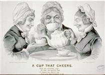 A cup that cheers - Currier & Ives