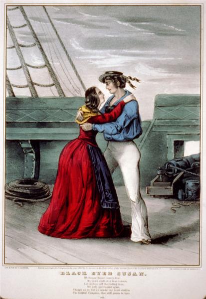 Black Eyed Susan, 1848 - Куррье и Айвз