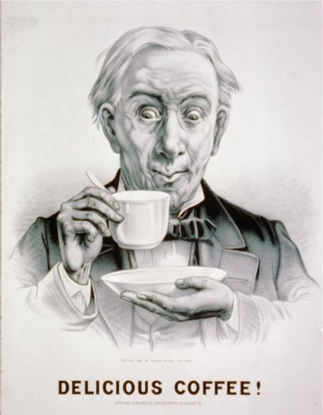 Delicious Coffee!, 1881 - Куррье и Айвз