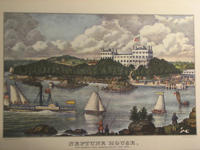Neptune House - Currier & Ives