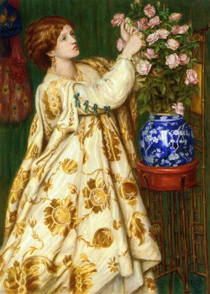 Monna Rosa, 1867 - Dante Gabriel Rossetti