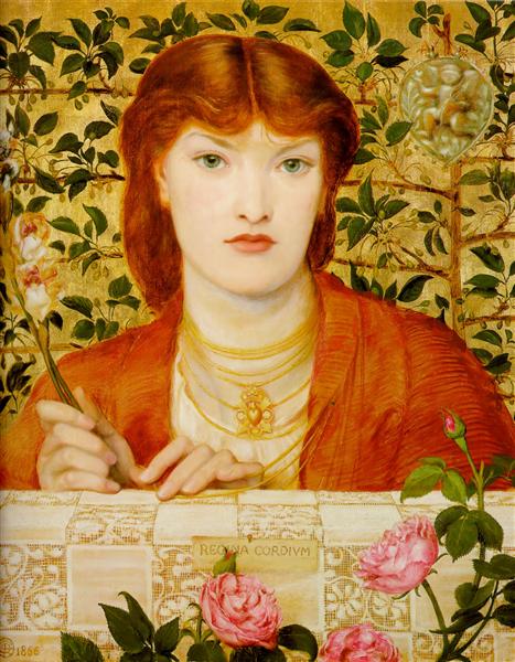 Regina Cordium: Alice Wilding, 1866 - Dante Gabriel Rossetti