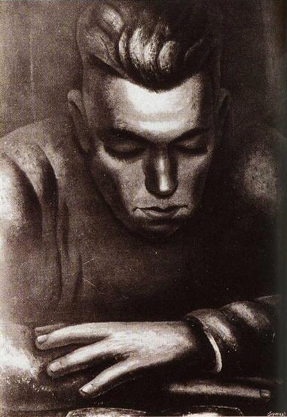 Hart Crane, 1931 - Давид Альфаро Сикейрос