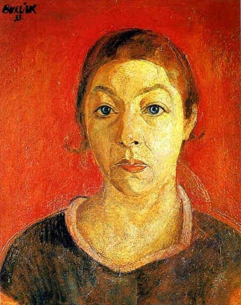 Portrait of Marusia, 1933 - David Burliuk
