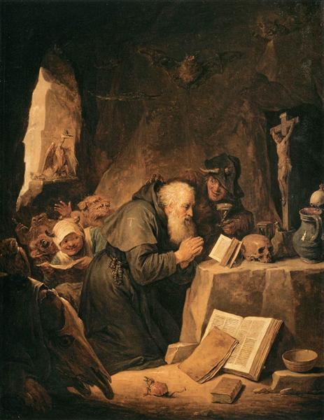 The Temptation of St. Anthony, c.1645 - David Teniers le Jeune