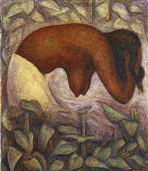Bather of Tehuantepec - Diego Rivera