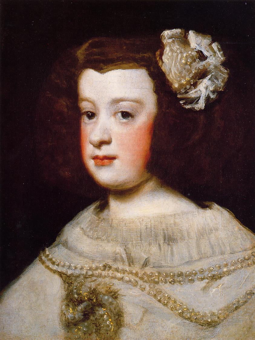 Infan <b>Maria Teresa</b>, 1648 - Diego Velazquez - infan-maria-teresa-1648