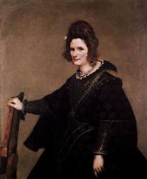 Bildnis einer Dame - Diego Velázquez