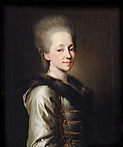 Portrait of Maria Palovna Narychkina, 1773 - Dmitry Levitzky