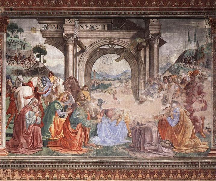 Adoration of the Magi, 1486 - 1490 - 基蘭達奧