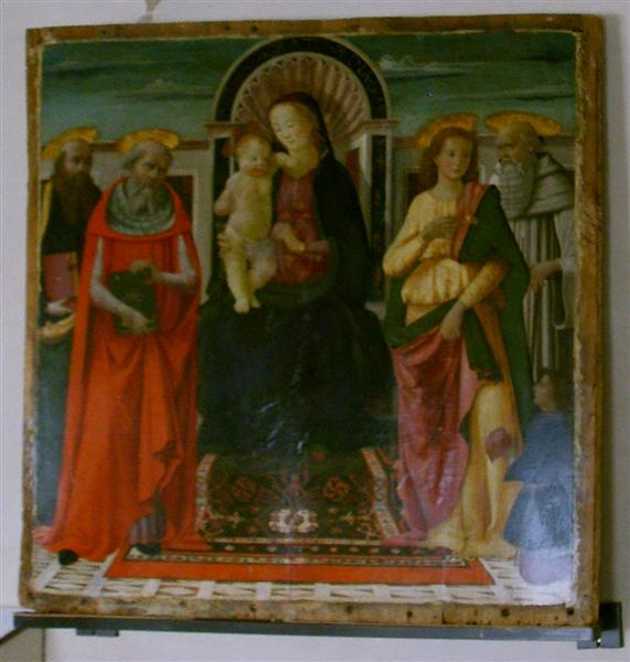 Madonna and Child - Domenico Ghirlandaio
