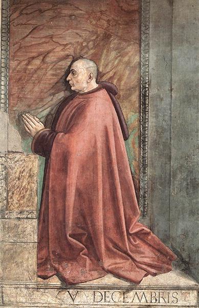 Portrait of Francesco Sassetti, 1483 - Доменико Гирландайо