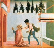 Martyrdom of St. Lucy - Доменіко Венеціано