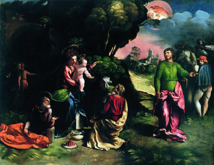 Adoração dos Magos, 1530 - 1542 - Dosso Dossi