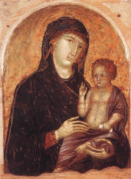 Madonna and Child, 1295 - 1305 - Дуччо