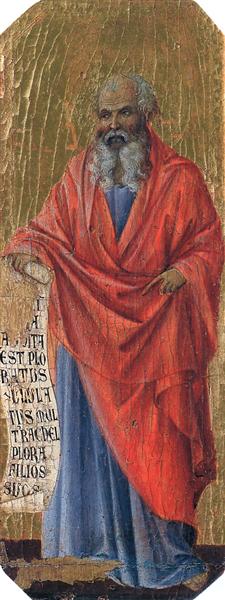 Prophets. Jeremiah, 1308 - 1311 - Duccio di Buoninsegna
