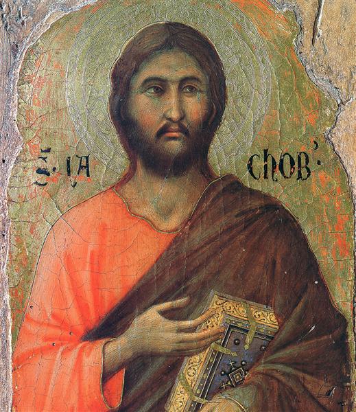The Apostle James Alphaeus, 1308 - 1311 - Дуччо