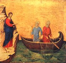 The Calling of the Apostles Peter and Andrew - Duccio di Buoninsegna
