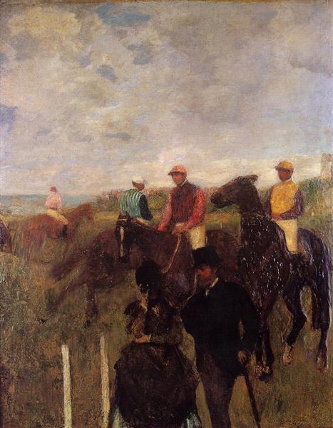 At the Races, 1868 - 1872 - Едґар Деґа
