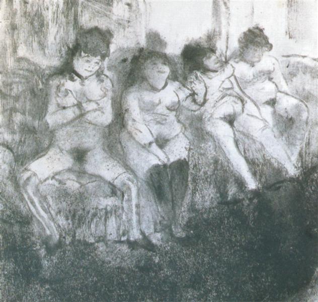 Make an attempt, second version, 1876 - 1877 - Edgar Degas