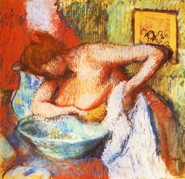Туалет, 1897 - Эдгар Дега