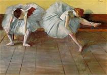 Two Ballet Dancers - Edgar Degas