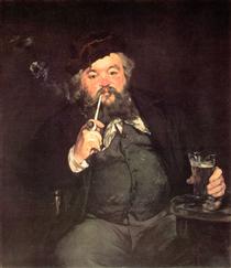 A Good Glass of Beer - Édouard Manet