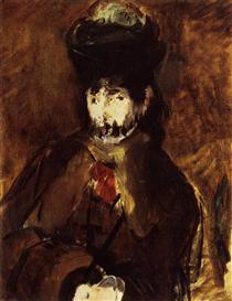 A veiled young woman - Édouard Manet