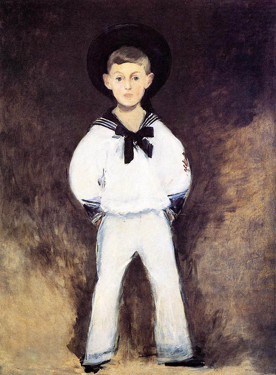 Portrait of Henry Bernstein as a Child, 1881 - Edouard Manet - WikiArt.org