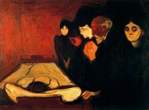By the Deathbed (Fever) - Edvard Munch